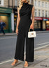 2024 New Sleeveless Swing Collar Jumpsuit